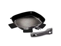 Сковорідка гриль Berlinger Haus Metallic Line Carbon Pro Edition (BH-6914)