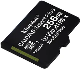 Карта пам'яті Kingston microSDHC/SDXC UHS-I Class 10 Canvas Select Plus 256Gb - мініатюра 2