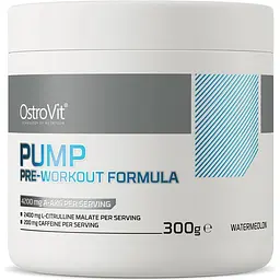 Передтренік OstroVit PUMP Pre-Workout Formula Watermelon 300 г