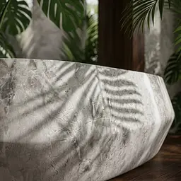 Умивальник Rea Zoe накладний 59x38 см rock matt REA-U0643 - мініатюра 5