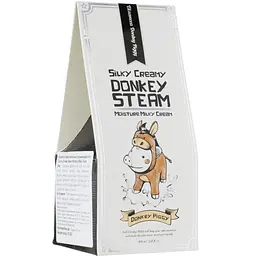 Зволожуючий легкий крем 100 мл Elizavecca Silky Creamy Donkey Steam Moisture Milky Cream