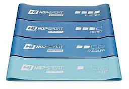 Набір резинок для фітнесу Hop-Sport 600x75мм HS-L675RLB синій