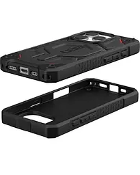 Чохол протиударний UAG Monarch Pro MagSafe (Original) для iPhone 16 Pro (6.3") Carbon Fiber Red 1144911F4242 - мініатюра 6