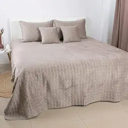 Покривало ТЕП Velour Мозаїка 150x210 см пісочний (4-00515_36192)