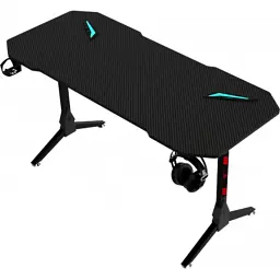 Комп'ютерний стіл GT Racer T-1211 Black (T-1211 (120x60x73) Black) - мініатюра 3
