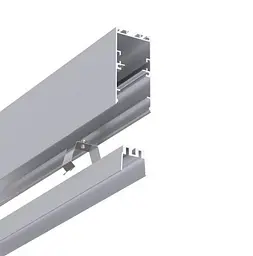 LED профіль підвісний з розсіювачем PC матовий опал, 3м KLOODI KLP3570 3 - мініатюра 3