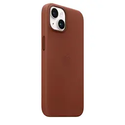 Чохол CasePro Leather Case with MagSafe Umber для iPhone 14 Plus - мініатюра 6