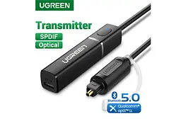 Аудіо кабель-адаптер Ugreen bluetooth 5.0 Transmitter Audio Adapter (50213) - мініатюра 2