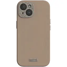 Чохол-накладка Moshi Napa Slim Hardshell Case Woodsmoke Brown для iPhone 15 (99MO231105) - мініатюра 2