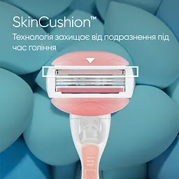 Станок для гоління Gillette Venus Comfortglide Spa Breeze з 4 змінними картриджами - мініатюра 4