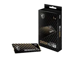 Твердотільний запам’ятовувальний пристрій накопичувач (SSD) G4 M.2 NVME 1TB SPAT. M470 PRO S78-440L0J0-P83 MSI - мініатюра 5