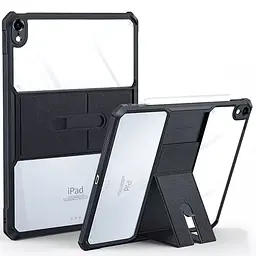 TPU+PC чохол Xundd Stand c посиленими кутами для Apple iPad 10.9 (2022-24) / 11 (A16) 2025 Чорний - мініатюра 2