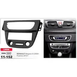 Перехідна рамка Renault Megane, Fluence Carav 11-152 - мініатюра 4