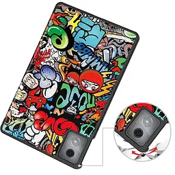 Чохол-книжка BeCover Smart Case для Lenovo Tab K11 Plus TB-352F 11.45" Graffiti (711856) - мініатюра 2