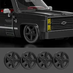 Машинка-конструктор Mattel Brick Shop Chevy '83 Silverado серії Speed (JKG42) - мініатюра 8