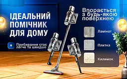 Бездротовий пилосос Sokany SK-3377 для сухого прибирання 2000 Вт - мініатюра 5