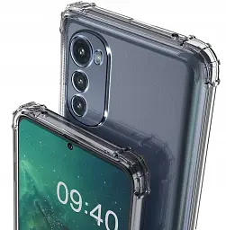 Панель BeCover Anti-Shock для Motorola Moto E32s Clear (709826) - мініатюра 3