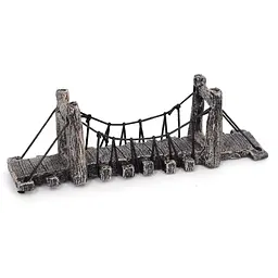 Декорація підвісний місток Aqua Nova 16x4,5x5 см (AN608-BR) - мініатюра 5