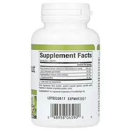 Кінський каштан з виноградними кісточками Natural Factors HerbalFactors Horse Chestnut with GrapeSeedRich 350 мг 60 капсул - мініатюра 2