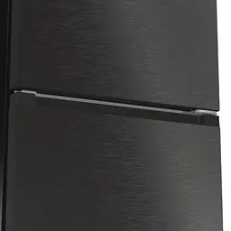 Холодильник Gorenje з нижн. мороз. камерою, 203х66х60см, 2 двері, 257(121) л, А+, Total NF, Зона св-ті, Інвертор, Зовн. Дисп, Wi-Fi, Чорний - мініатюра 7