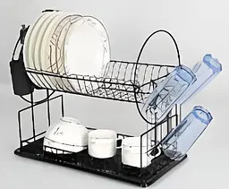 Сушіння для посуду Dish Rack WL 2605 S чорна