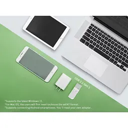 USB флеш-накопичувач Acer UP300 16GB USB 3.2 White (BL.9BWWA.564) - мініатюра 7