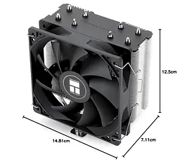 Повітряний кулер для процесора Thermalright Assassin X120 Refined SE, 4 теплові трубки, вентилятор TL-C12C PWM, для AMD AM4/AM5 - мініатюра 5