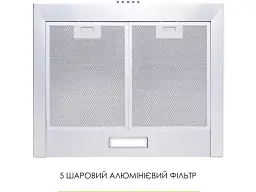 Витяжка купольна WEILOR WK 62 SS - мініатюра 4