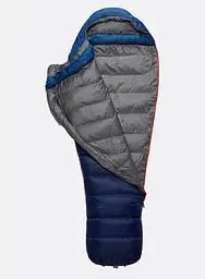 Спальний мішок Rab Alpine 400 Regular, (-5°C) 185 L Синій - мініатюра 2