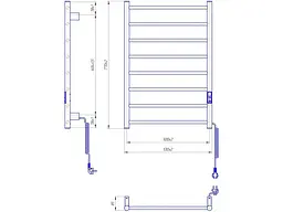 Сушарка для рушників Ardesto Classik-TR K (6.1.0602.06.WM) - мініатюра 6
