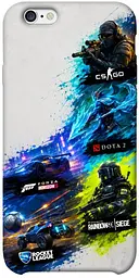 TPU чохол Demsky Full Throttle для Apple iPhone 6/6s plus (5.5")