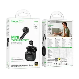 Навушники HOCO Peaceful true бездротовий BT headset EW205 IPX4 |BT6.0, 30/200mAh, 4/16h|