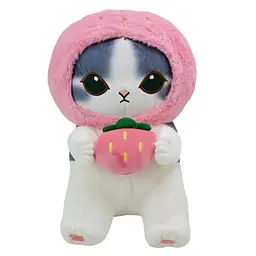 М'яка іграшка Bambi Mofusand Сat 45 см Рожевий (IY-189-Y-450)
