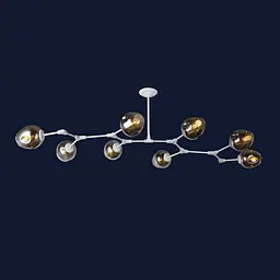 Люстра молекула Levistella 756LPR0231-8 BK+BK