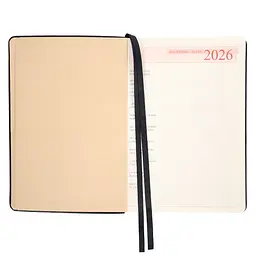 Щоденник записник А5 Leo Planner датований 2026 Aldento темно-синій 368 сторінок (252671) - мініатюра 3