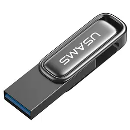 Флеш-накопичувач Usams US-ZB331 USB 3.0 Zinc Alloy Rotating 32GB Tarnish - мініатюра 4
