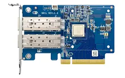 Мережева карта Dual-port SFP+ 10GbE Gen3 x8 (Broadcom BCM57412) QNAP teh0018073 - мініатюра 6