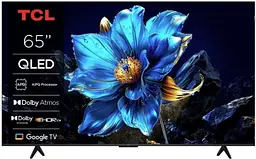 Телевизор TCL 65" QLED 4K 60Hz Smart Google TV Black