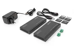 Набір подовжувачів Digitus DIGITUS HDMI, HDBaseT, UHD 4K2K@60Гц, (CАТ6А, 7,8), 150м - мініатюра 6