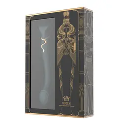 Смартвібратор 3в1 Zalo - Queen Set Jewel Green, пульсівна перлина та вакуум, кристал Swarovski - мініатюра 11