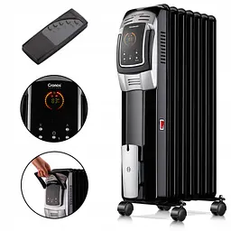 Масляний обігрівач Cronos Heaters радіатор 2500 Вт - мініатюра 3