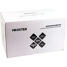 Джерело безперебійного живлення [ДБЖ] Maxxter MX-HI-PSW1000-01 [110541] - мініатюра 5