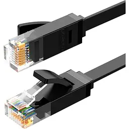 Патч-корд Ugreen NW102 flat Black 15 м (UGR-50180)