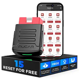 Універсальний автосканер Мультимарочний OBD2 Mucar BT200 Pro Професійний діагностичний автомобільний сканер ОБД2, EOBD, ELM327 (19802) - мініатюра 2