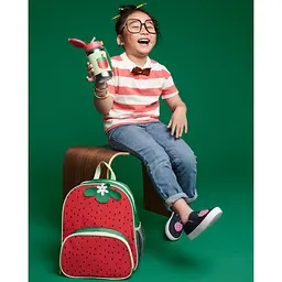 Рюкзак дитячий Skip Hop Spark Style Полуниця червоний з зеленим (9N778210) - мініатюра 4