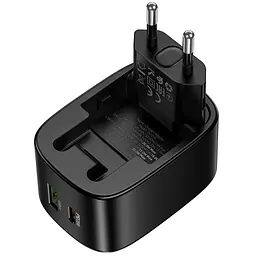 МЗП Hoco CS101A Folding PD20W+QC3.0 (1USB-A/1C) Black - мініатюра 3