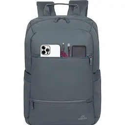 Рюкзак для ноутбука Rivacase 15.6 8265 (Dark Grey) (8265 (Dark Grey)) - мініатюра 2