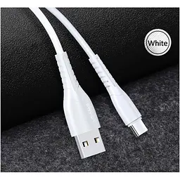 Кабель Usams U35 US-SJ366 USB-C - USB-A 2A 1m White [SJ366USB02] [70884] - мініатюра 3