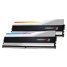 Модуль пам'яті G.Skill DDR5 32GB (2x16) Trident Z5 RGB Silver 6000 Mhz XMP (F5-6000J3238F16GX2-TZ5RS) - мініатюра 2