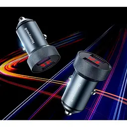 Автомобільний зарядний пристрій Xiaomi Youpin Honeywheel Dual USB 45W Car Charger (3296427) - мініатюра 3